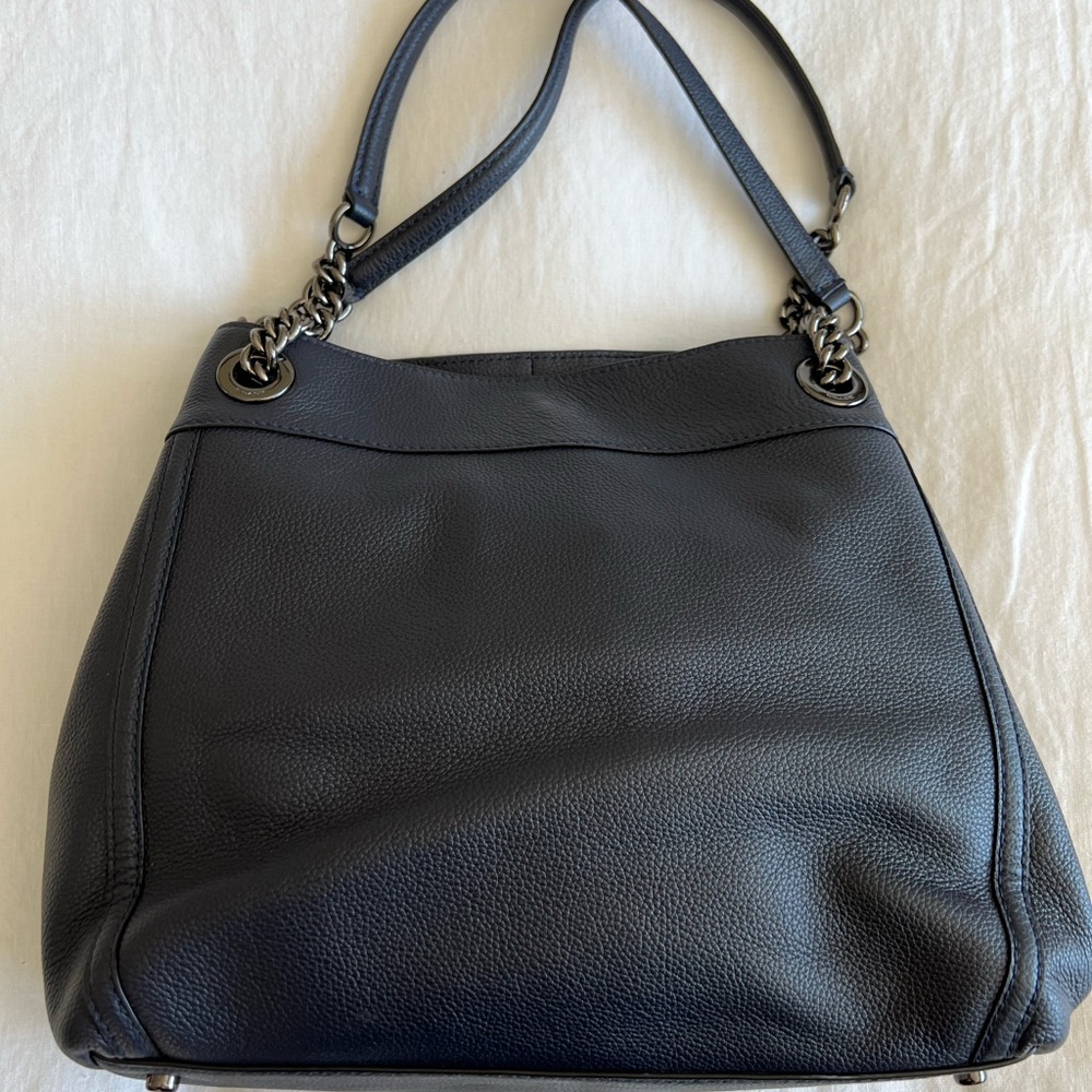 COACH Women's Turnlock Edie Leather Bag - Picture 4 of 10